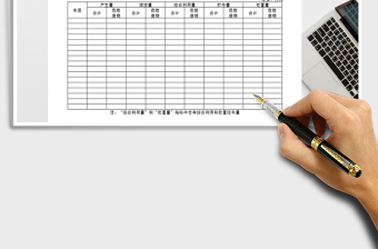 2022年工業(yè)廢物產(chǎn)生及處理情況表免費下載