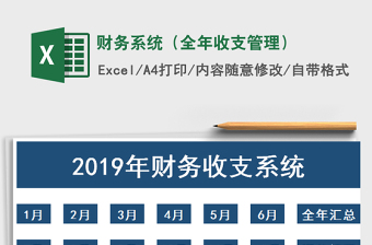 2022年財(cái)務(wù)系統(tǒng)（全年收支管理）
