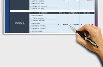 2021年銷售商品報價單