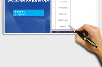 2022年員工績效面談表免費(fèi)下載