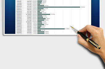 2021年家庭日常開銷支出統計表