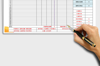 2021年財務(wù)收支報表免費下載