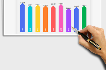 2021年銷售業(yè)績增長對比柱形圖