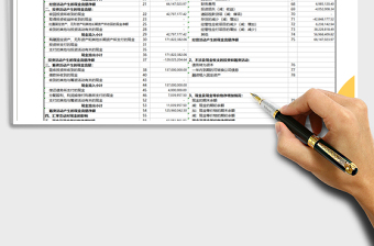 2022年现金流量表免费下载