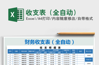 2021年收支表（全自動(dòng)）
