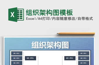 2022年組織架構(gòu)圖模板免費下載
