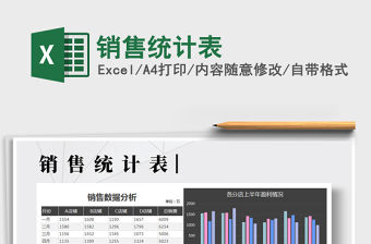 2022年銷(xiāo)售統(tǒng)計(jì)表免費(fèi)下載
