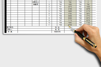 2021年付款往来对账报表