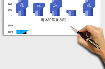 2022年可視化圖表—精美多種色彩直方圖免費下載