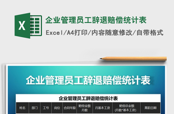 员工辞退书Excel版免费下载