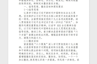 2021年主題教育班子民主生活會(huì)整改方案