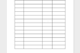 2021年黨政機關會議簽到表模板