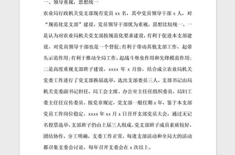 2021年開(kāi)展基層黨組織標(biāo)準(zhǔn)化建設(shè)自查報(bào)告