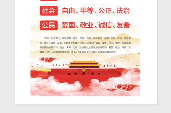 2021年黨政宣傳社會(huì)主義核心價(jià)值觀