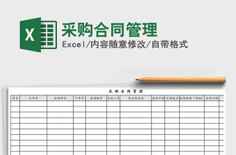 2021年采購合同管理