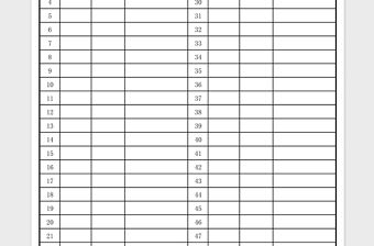 2021年培訓(xùn)簽到表