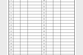 2021年培訓簽到表