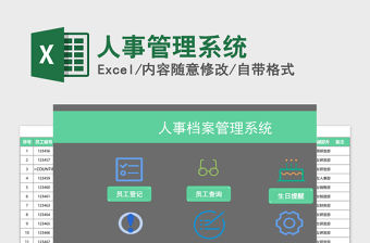 2021年人事管理系統