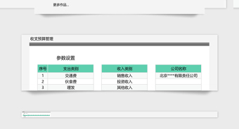 2021年【免費試用】收支預(yù)算管理-超級模板