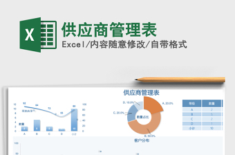 2021年供应商管理表