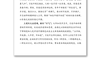 3篇五四青年節(jié)感悟發(fā)言范文3篇青年干部年輕干部研討發(fā)言材料心得體會(huì)參考