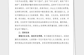 黨史學習教育方案省檢察機關深入開展黨史學習教育方案范文檢察院工作方案實施方案