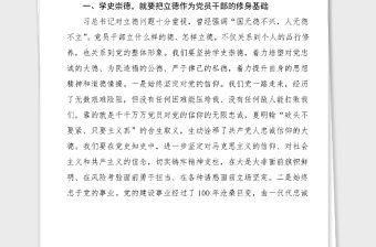 學史崇德專題研討發言材料范文以立德立言立行樹立新時代黨員形象黨史學習教育心得體會參考