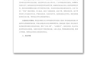 X縣黨員領導干部黨支部聯系點工作開展情況總結