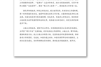 在巡視組進駐動員會上的表態發言（2篇）