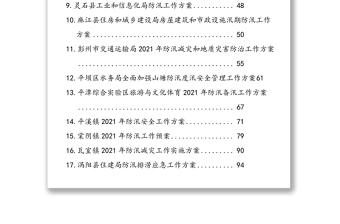 防汛工作方案匯編（19篇）
