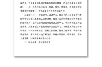 2020年述學述職述廉述法報告