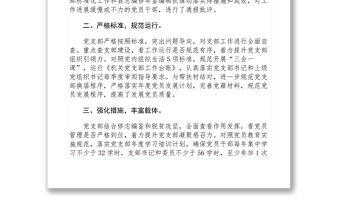 2021【典型經驗】黨支部建設標準化工作中開展五查五看五提升活動情況報告