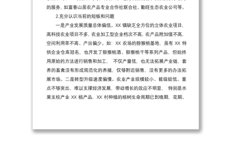 2021【鄉(xiāng)村振興】調研報告：鎮(zhèn)人民政府關于促進鄉(xiāng)村振興發(fā)展戰(zhàn)略的思考與對策