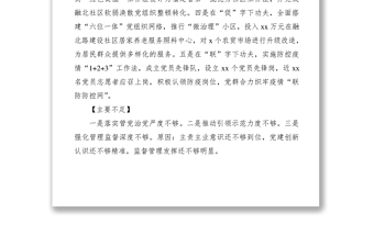 2021書記抓基層黨建述職報告提綱（12篇）