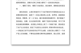 2021學(xué)以立德 學(xué)以增智 學(xué)以致用縣委書記浦東干部學(xué)院培訓(xùn)心得體會