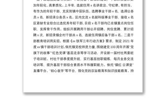 xx鎮黨建辦2021年上半年工作總結及下半年工作計劃