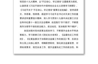 紀檢書記2020年上半年落實全面從嚴治黨主體責任情況報告