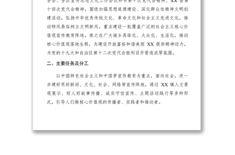 2021【工作方案】關(guān)于進(jìn)一步加強(qiáng)城鄉(xiāng)社會(huì)主義核心價(jià)值觀宣傳陣地建設(shè)和管理的實(shí)施方案