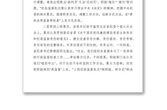 2021紀檢監(jiān)察機關工作調研報告