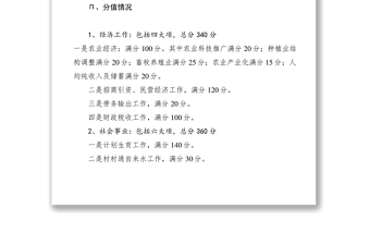 2021關(guān)于對(duì)村級(jí)工作實(shí)行千分制綜合考核的說明