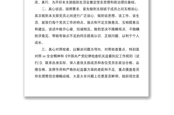 2021開(kāi)好組織生活會(huì)黨支部書(shū)記表態(tài)發(fā)言4篇