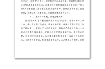 2021【計劃總結】關于兩學一做學習教育情況進行回頭看的自查報告