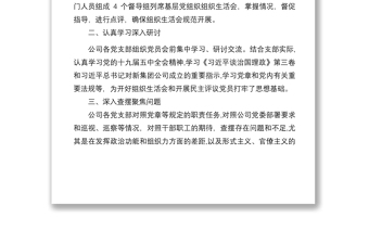 2020年度組織生活會(huì)和民主評議黨員工作總結(jié)