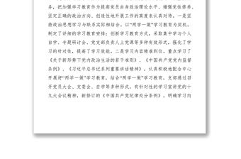 黨支部XXXX年工作總結及2019年工作計劃