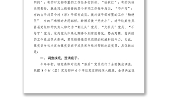 2021結(jié)對幫聯(lián)助落后黨員經(jīng)驗(yàn)交流