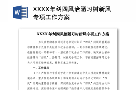 2022春節(jié)期間糾四風(fēng)樹新風(fēng)工作匯報(bào)