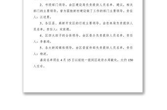 2021枇杷節開幕式籌備方案