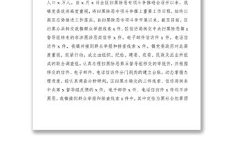 2021掃黑除惡調(diào)研報告（鄉(xiāng)鎮(zhèn)）