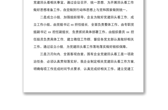 2021企業(yè)開展全國國有企業(yè)黨的建設(shè)工作會議精神貫徹落實情況回頭看情況報告范文集團(tuán)公司工作匯報總結(jié)