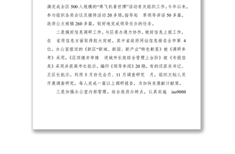 2021區(qū)政府辦公室黨組書記